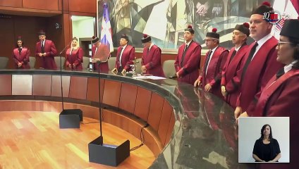 Tribunal Constitucional rinde cuentas al país