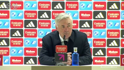 rueda de prensa de Ancelotti