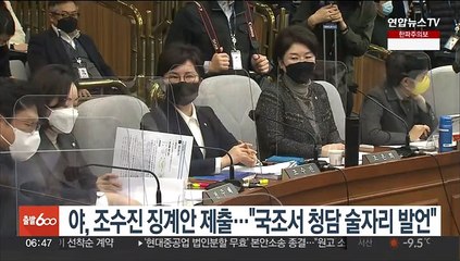 민주·정의당, 조수진 징계안 제출…"이태원 국정조사서 청담동 술자리 발언"