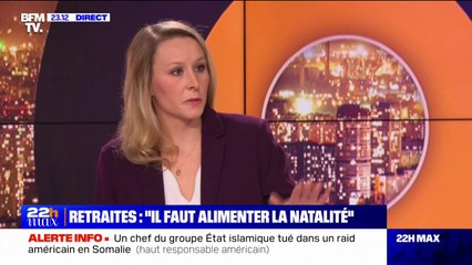 Pour Marion Maréchal, "notre système syndical est désuet"