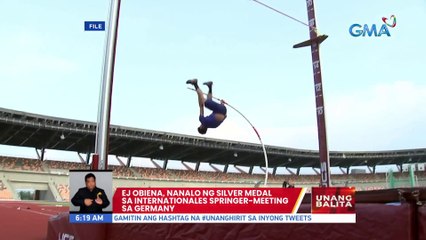 EJ Obiena, nanalo ng silver medal sa Internationales Spring-Meeting sa Germany | UB