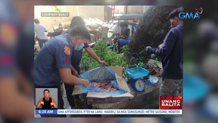 Delivery rider, nabiktima ng pork delivery scam | UB