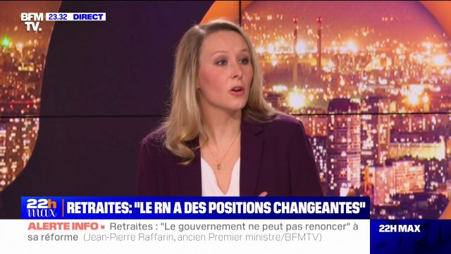 Pour Marion Maréchal, 2027 ne sera pas la bonne pour Marine Le Pen s'il n'y a pas de coalition de la droite