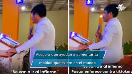 “Se van a ir al infierno”, pastor arremete contra “tiktokers” durante misa