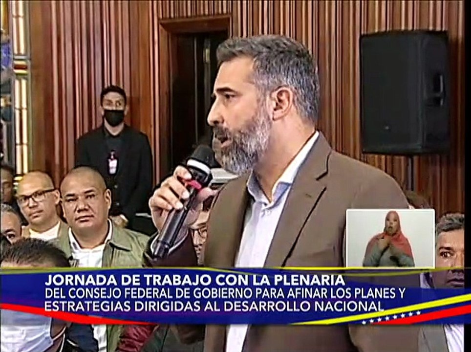 Secr. del Consejo Federal de Gobierno Guy Vernáez destaca los mecanismos  de articulación en el país