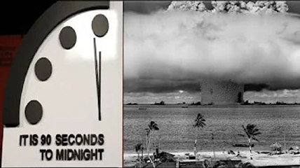 L’horloge de l’apocalypse fait « conscients d'un danger imminent »