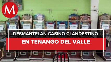 Autoridades desmantelan casino clandestino y detienen a tres personas en el Estado de México