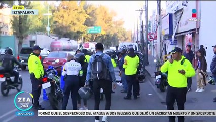 Retoman en CDMX operativos a motociclistas
