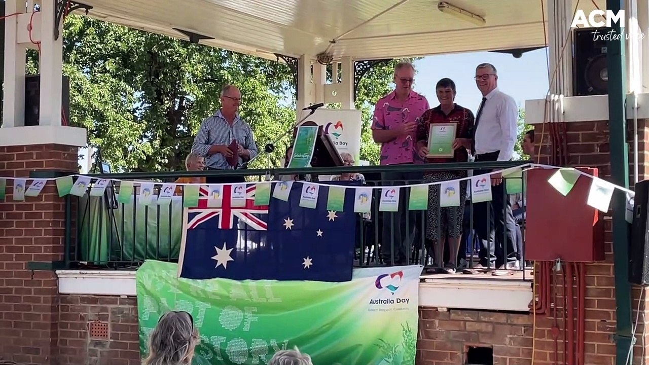 Maurice Simpson Weddin Shire's Senior Citizen of the Year