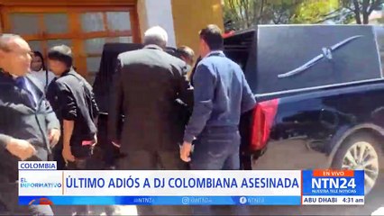 Último adiós: Así fue el funeral de la DJ colombiana Valentina Trespalacios