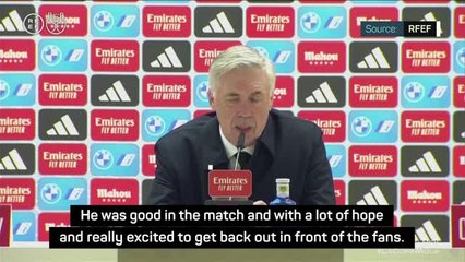 Télécharger la video: Ancelotti condemns fans' hanging Vinicius effigy