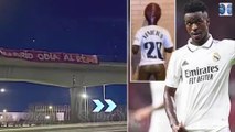 Atletico Madrid Fans Publicly HANG an Effigy of Vinicius Jr Off a Bridge on the Eve of their Derby