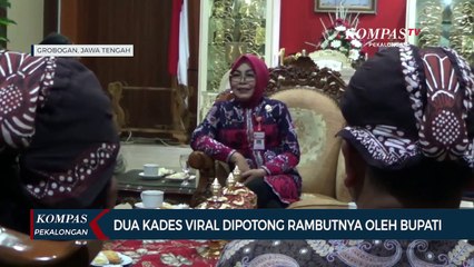 Скачать видео: Dua Kades Viral Dipotong Rambutnya oleh Bupati