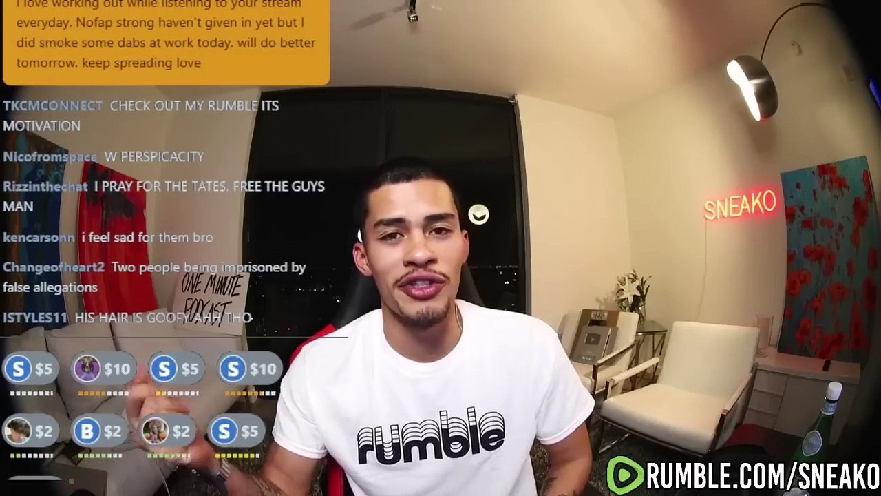 Sneako Reacts To Andrew Tate Revealing THE TRUTH Outside Of Jail