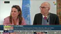 Colombia: Gobierno renueva el mandato de la Oficina del Alto Comisionado de los DD.HH. de la ONU