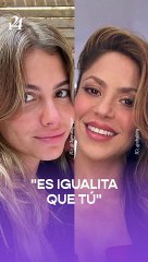 “Es igualita que tú”: Piqué publicó en Instagram la primera foto junto a Clara Chía