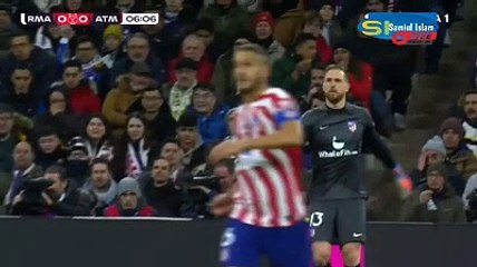 Copa del Rey 4to. de Final Atletico de Madrid vs Real Madrid Parte 1