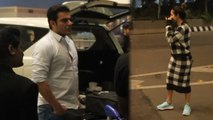 Malaika Arora Co-ords पहने Ex Husband Arbaaz Khan के साथ Airport Video Viral