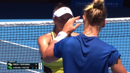 Mirza/Bopanna - Stefani/Matos - Les temps forts du match - Open d'Australie