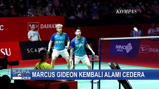 Cedera Otot Perut, Marcus Gideon Kembali Harus Rehat dari Turnamen!