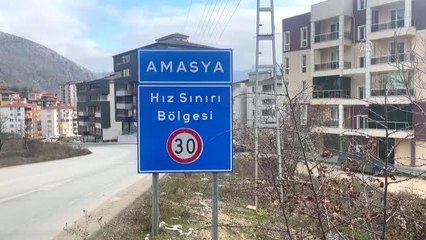 Amasya'nın sembol noktaları ve kamu hizmet binaları görüntülendi