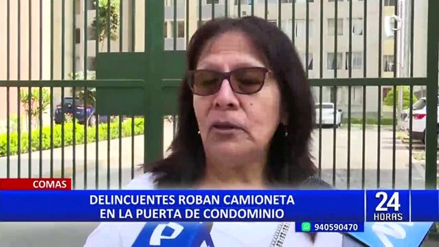 Comas: vecinos denuncian ola de asaltos en el distrito