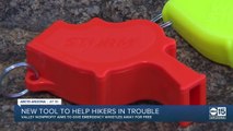Arizona non-profit starts new whistle initiative in honor of two hikers