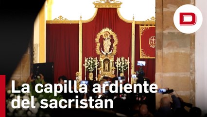 El féretro del sacristán asesinado en Algeciras llega a la Iglesia de la Palma