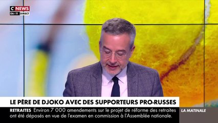 Open d'Australie : Critiqué pour avoir été filmé avec des supporters brandissant la photo de Poutine, le père de Novak Djokovic annonce ce matin qu'il n'assistera pas à la demi-finale de son fils