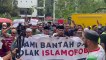 Perikatan Nasional supporters protest Quran burning in Stockholm