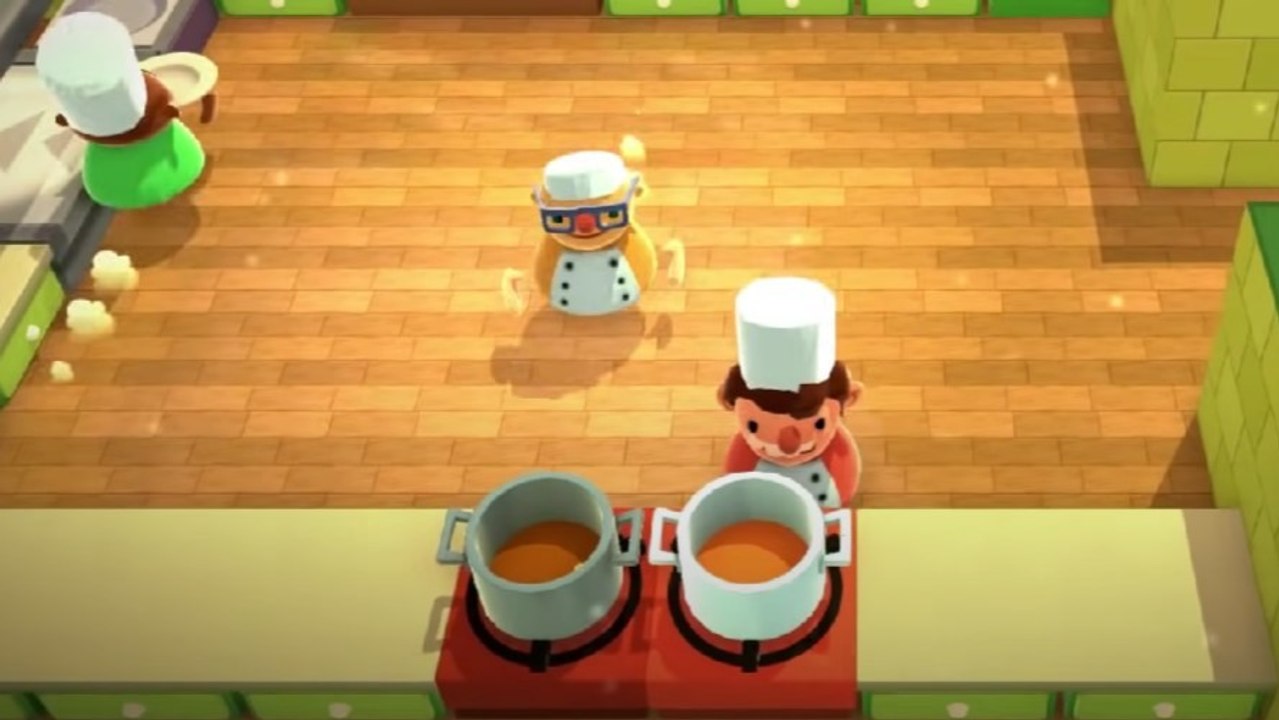 Overcooked - Die knuffige Multiplayer-Sause im Gameplay-Trailer