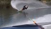 Guy Goes Water Skiing and Attempts Amazing Tricks