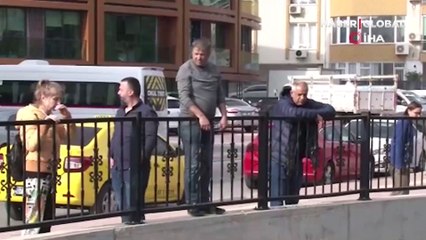 Derede mahsur kalan kedi, itfaiyeye zor anlar yaşattı