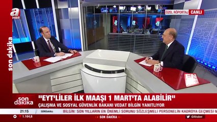 Vedat Bilgin: EYT'li maaşında az zam iddiası doğru değil