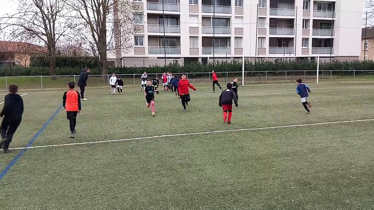 Échauffement U10/U11