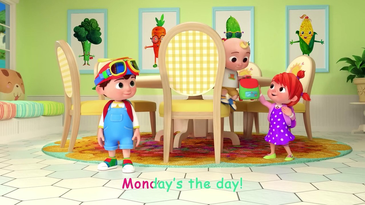 Days of the Week Song - CoComelon Nursery Rhymes & Kids Songs