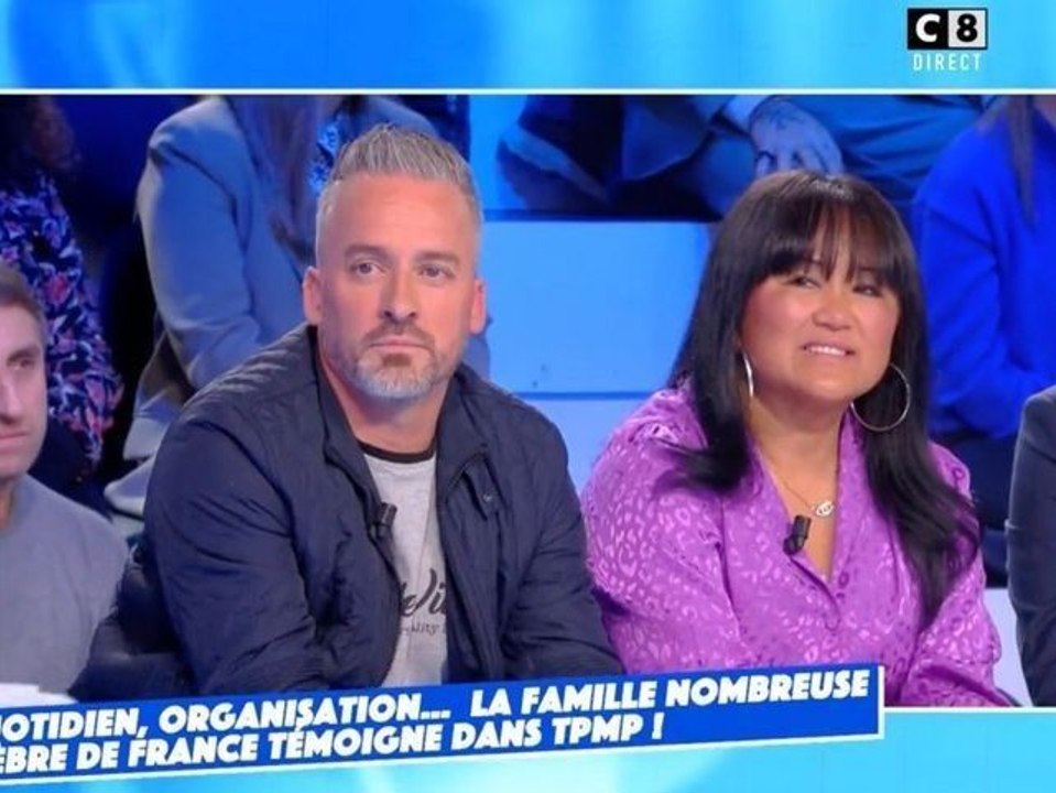 Invitée sur "TPMP", la famille Gayat de "Familles nombreuses, la vie en XXL" révèle son budget courses par mois et c’est presque un SMIC !