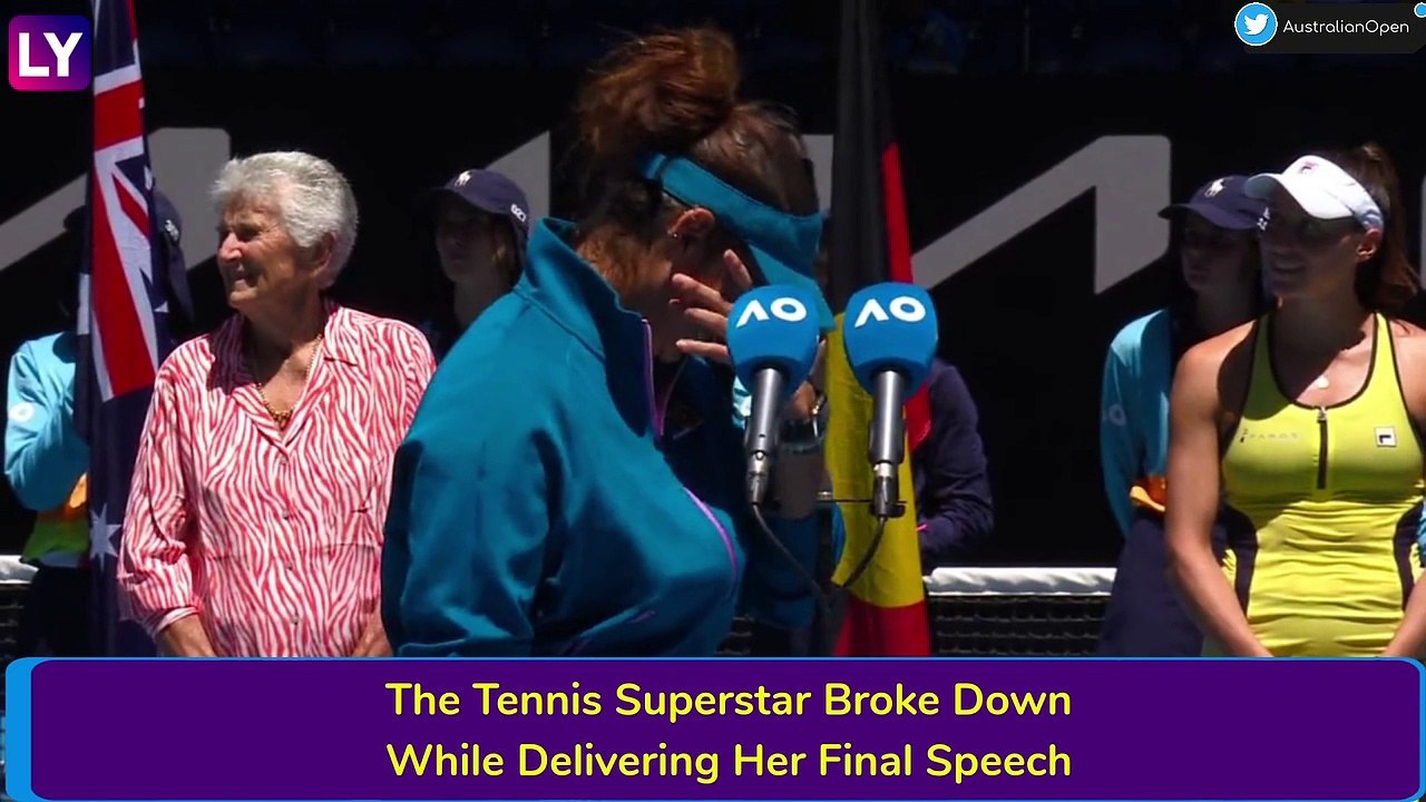 Sania Mirza Breaks Down During Farewell Speech; Says Playing Grand Slam Final In Front Of Son Izhaan Was ‘Truly Special’