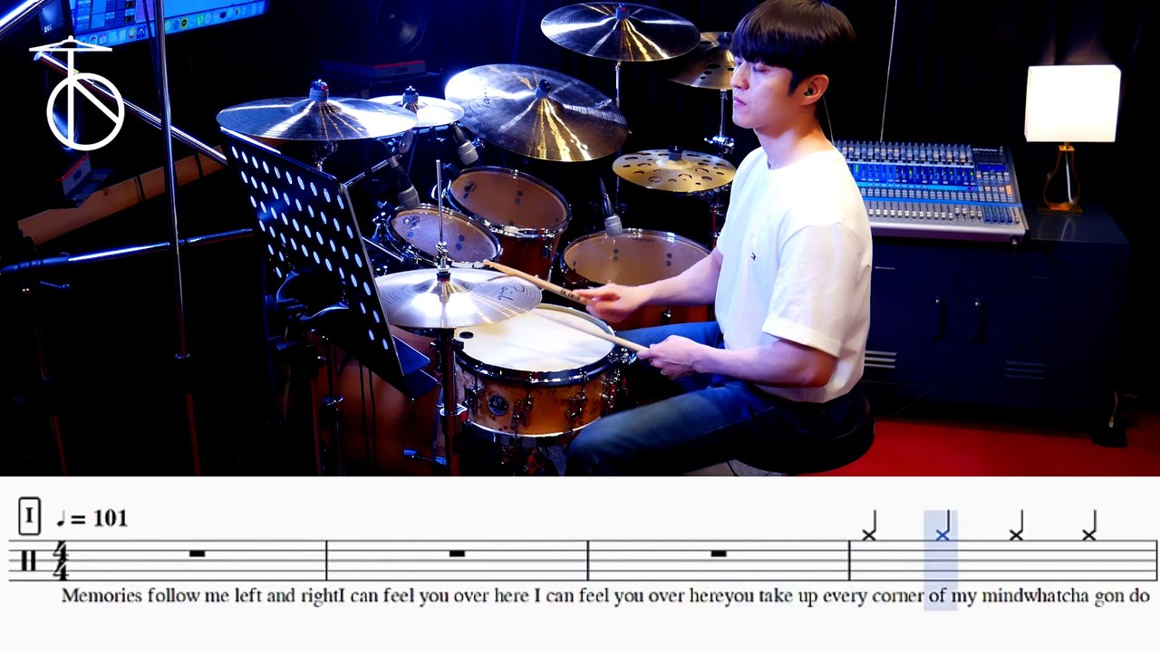 Charlie Puth - Left And Right (feat. Jung Kook of BTS) Drum Cover,Drum Sheet,Score,Tutorial.Lesson