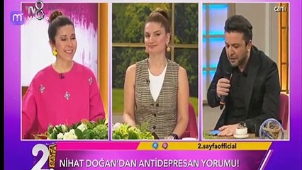 Nihat Doğan ‘Antidepresan’ performansı beğenilmedi! "Mabel yatağından fırladı"
