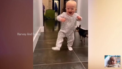 BEST SELECTION OF CUTE BABY VIDEOS - Baby's First Walk