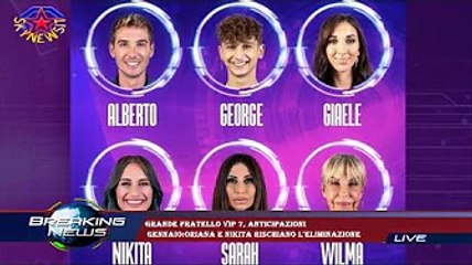 Grande Fratello Vip 7, anticipazioni  gennaio:Oriana e Nikita rischiano l'eliminazione