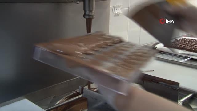 Lise öğrencileri tarafından ayda 6 ton üretimi yapılan Çikolis, yurdun dört bir yanına gönderiliyor