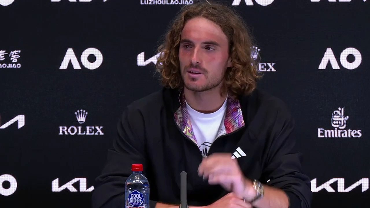 Open d'Australie 2023 - Stefanos Tsitsipas : "I remember watching it on TV saying to myself, I want to be there one day myself. I want to recreate that feeling for me"