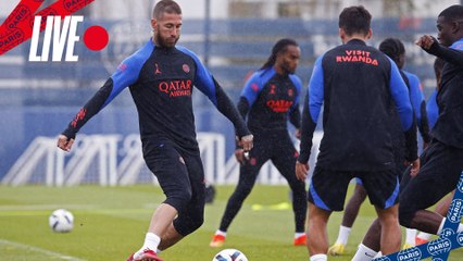 Replay : 15 minutes d'entraînement avant Paris Saint-Germain - Stade de Reims