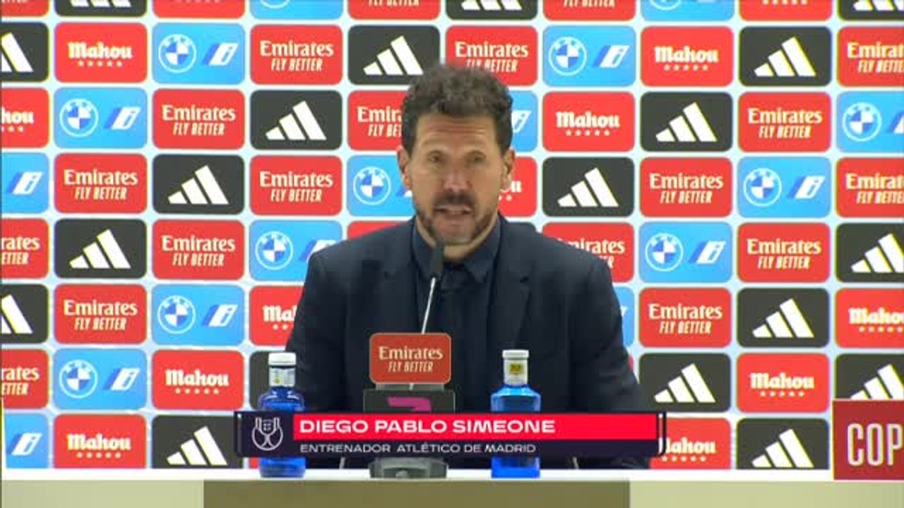 Simeone: "A nadie le importa que Ceballos no reciba la segunda amarilla"