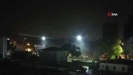 Söke'de şiddetli fırtına iş yerinin camlarını yerle bir etti