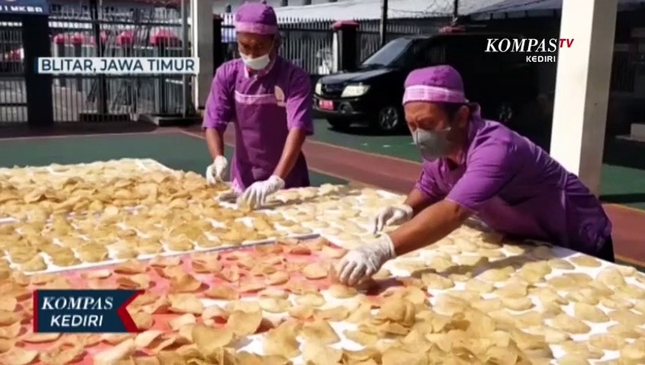 Krupuk Puli Olahan Narapidana Berhasil Tembus Pasar Ekspor