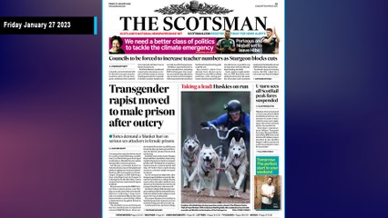 The Scotsman Bulletin Friday January 27 2023 #SPFL #Football #Scottish