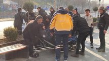 Tacizci yakalandı: 1 polis ısırıldı, 1 polisin bacağı kırıldı